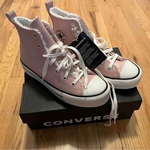 Converse Women's Pink High-Top Sneakers